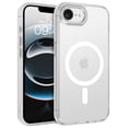 thumbnail image 1 of BENTOBEN Case for iPhone 16e (2025) / iPhone 17e (2026) 6.1" Compatible with Mag-safe Matte Shockproof Anti-Scratch Protective Cover Magnetic Case Matte White, 1 of 6