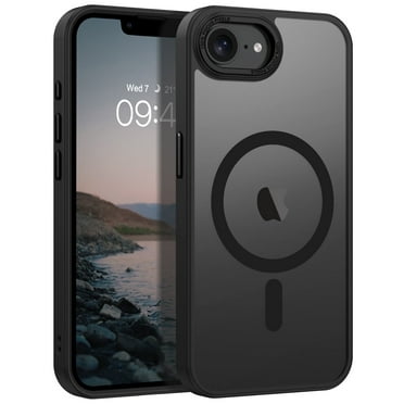 BENTOBEN Case for iPhone 16e (2025) 6.1" Compatible with Mag-safe Matte Shockproof Anti-Scratch Protective Cover Magnetic Case Black