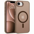 thumbnail image 1 of BENTOBEN Case for iPhone 16e Compatible with Mag-Safe 6.1" Metal Frame Slim Tpu Matte Shockproof Protective Cover Light, 1 of 7