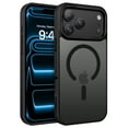 thumbnail image 1 of BENTOBEN Case for iPhone 17 Pro Compatible with Mag-Safe 6.3" Metal Frame Slim Tpu Matte Shockproof Protective Cover Black, 1 of 7