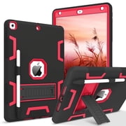 BENTOBEN Case for iPad 9th/ 8th/ 7th Gen 10.2 with Kickstand, 3 in 1 Heavy Duty Rugged Shockproof Protective Cover with Pen Holder, Compatible with iPad 2021/2020/2019 10.2 Model