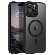 BENTOBEN Case for iPhone 14 Pro Compatible with Mag-Safe, 6.1 Tpu Magnetic Car Mount Support, Anti-Fingerprint Shockproof Protective Cover for iPhone 14 Pro 6.1 inch