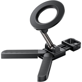 BENTOBEN Dual-Sided Mag-Safe Phone Holder, 360° Adjustable Foldable Magnetic Phone Stand with 2 Magnetic Rings, Universal for iPhone and Android, Ideal for Travel, Gym and Golf