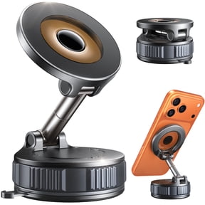 BENTOBEN Magnetic Car Phone Holder, 98+ LB Strong Suction & 2800gf Magnet, 360 Adjustable, Compatible with Mag-safe iPhone 17 Pro Max 16 15 14 13 12 Plus