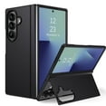 thumbnail image 1 of DUEDUE Samsung Galaxy Z Fold 7 Case with Stand, Built-in Hidden Kickstand, Slim Shockproof Protective Case for Samsung Galaxy Z Fold 7, Black, 1 of 8