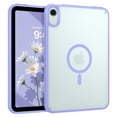 thumbnail image 1 of BENTOBEN for iPad Mini 7 A17 Pro 2024 / iPad Mini 6 2021 8.3" Magnetic Case Translucent Matte Back Tpu Bumper Protective Case Purple, 1 of 8
