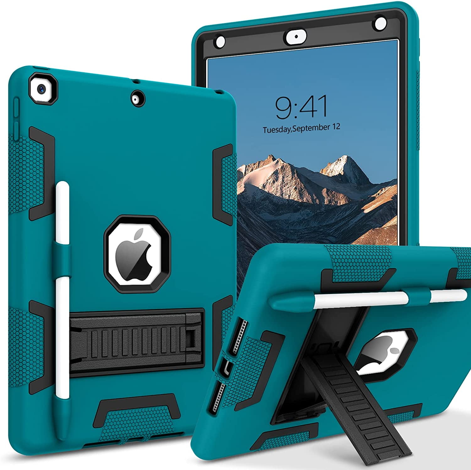 Shockproof Heavy Duty Rubber Hard Case for iPad 9th Gen 2021 A2602