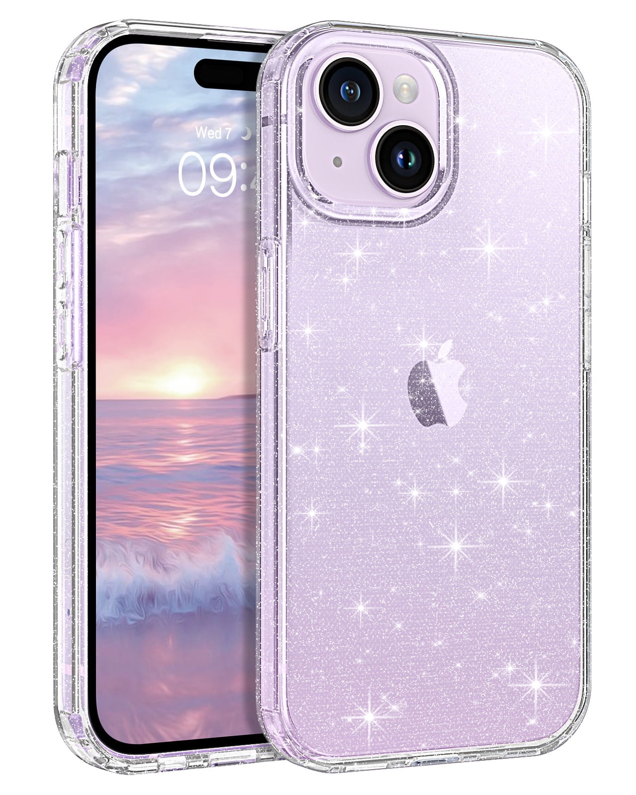 Mantto for iPhone 14 Pro Max Case for Women, Glitter with Rhinestone Bling  Diamond Girly Sparkle Cute Clear Phone Case for iPhone 14 Pro Max, Luxury  Pretty Fashion Protective Case for Girls