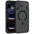 thumbnail image 1 of DUEDUE iPhone 17 Pro Max 6.9", Compatible with Mag-Safe, Magnetic Slim Matte Shockproof Cover Case For iPhone 17 Pro Max, Black, 1 of 7