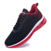 Men's Air Cushion Running Sneakers Breathable Athletic Tennis Shoes for Walking Jogging Gym Workout Size 12.5 deal from Walmart