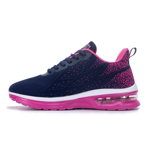 BEOAPT Women Running Shoes and Breathable Air Sneakers Tennis Walking Shoes Lightweight Casual Sneakers for Gym Travel Work