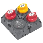 BEP Marine 716-SQ-140A-DVSR Square Battery Distribution Cluster Single Engine with Two Battery Banks