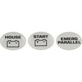 thumbnail image 1 of BEP Marine Battery Switch Label Set SET715, 1 of 1