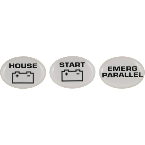 BEP Marine Battery Switch Label Set SET715