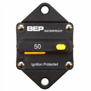 BEP Marine Boat Panel Mount Circuit Breaker | 50 Amp