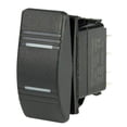 thumbnail image 1 of BEP Marine  DPDT Contura 2 LEDs Switch, Amber - On, Off & On, 1 of 1
