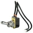 thumbnail image 1 of BEP SPST Chrome Plated Toggle Switch Wire Leads - ON/OFF [1002023], 1 of 2