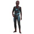 BEPONG Boys Girls Spider Superhero Suit, Halloween Jumpsuit 3D Style