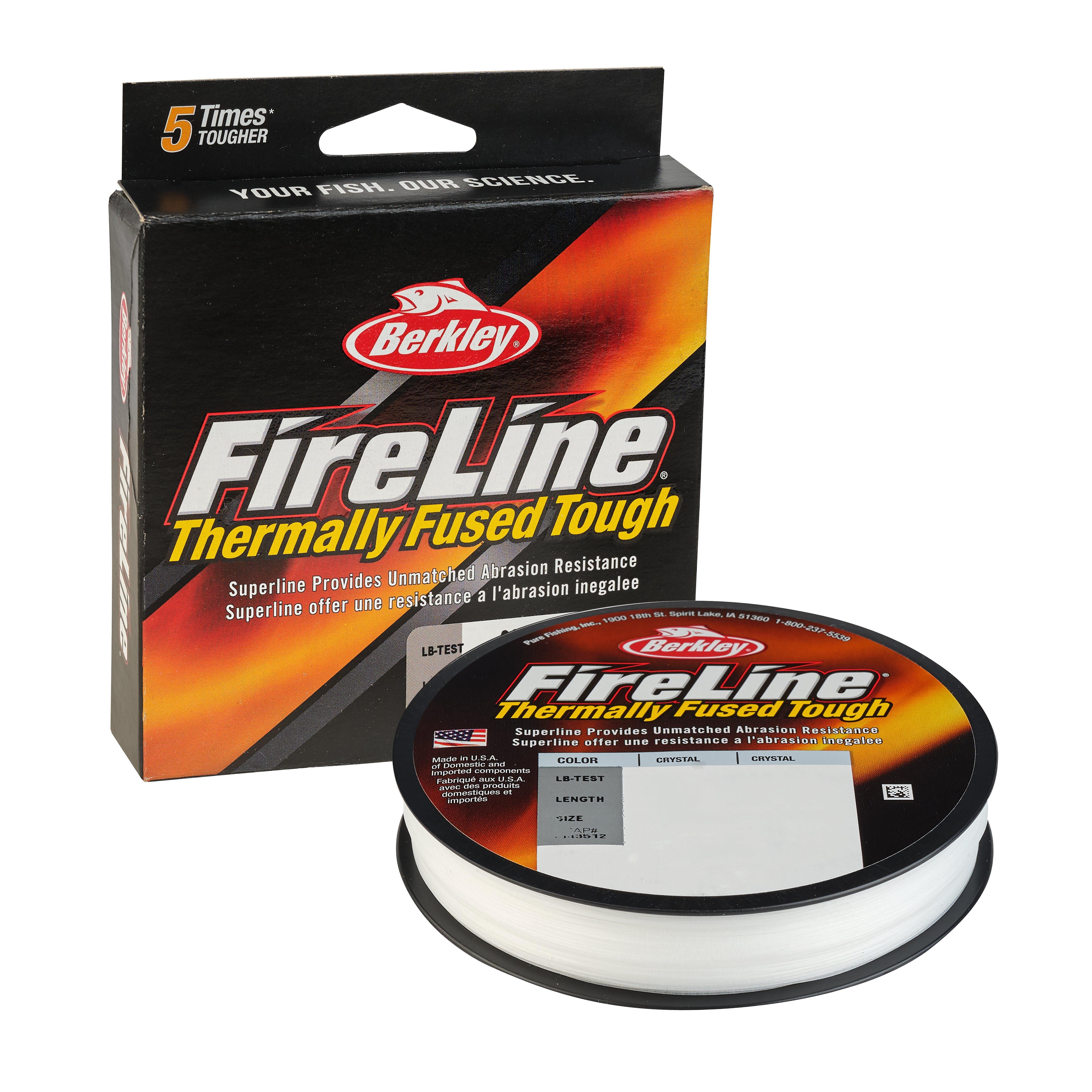 Berkley FireLine® Fishing Line, Crystal, 4 lb Test Strength, 125 yd