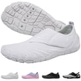 thumbnail image 1 of BERANMEY Barefoot Waters Shoes for Women Men Upgrade Wide Toe Box Voyabarefoot Hiking Shoes Non-Slip Adjustable Comfortable Slip-On for Outdoor Hiking & Beach Walking Travel, 1 of 5