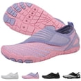 thumbnail image 1 of BERANMEY Barefoot Waters Shoes for Women Men Upgrade Wide Toe Box Voyabarefoot Hiking Shoes Non-Slip Adjustable Comfortable Slip-On for Outdoor Hiking & Beach Walking Travel, 1 of 5