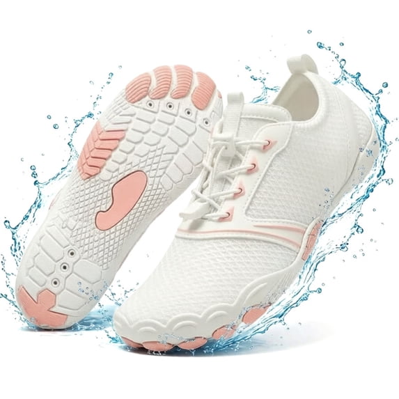 BERANMEY Casual Hike Barefoot Shoes for Women & Men Breathable Non-Slip Athletic Footwear Wide Toe Water Shoes for Hiking Non-Slip Shoes for Unisex Grounded Comfort wear