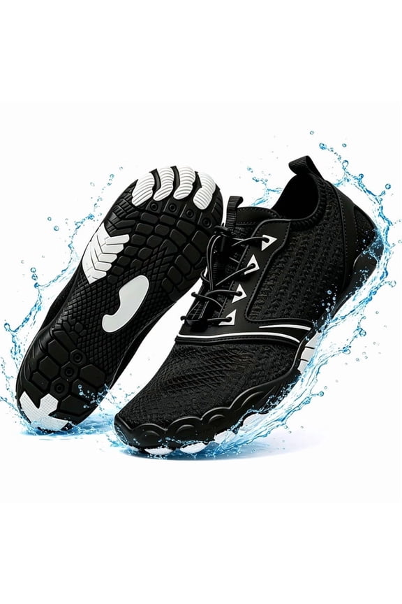 Casual Hike Barefoot Shoes for Women & Men Breathable Non-Slip Athletic Footwear Wide Toe Water Shoes for Hiking Non-Slip Shoes for Unisex Grounded Comfort wear