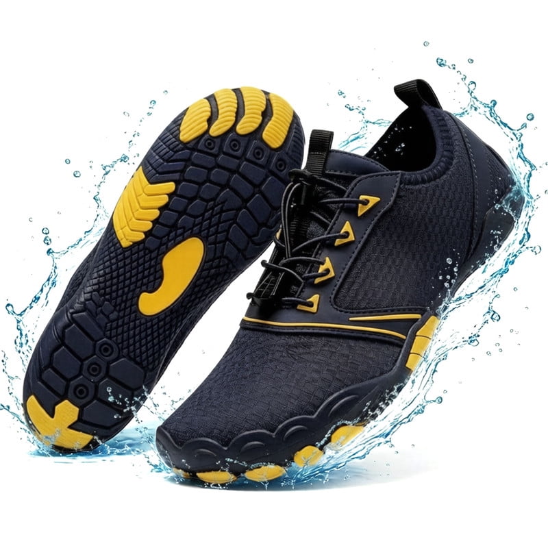 BERANMEY Casual Hike Barefoot Shoes for Women & Men Breathable Non-Slip Athletic Footwear Wide Toe Water Shoes for Hiking Non-Slip Shoes for Unisex Grounded Comfort wear