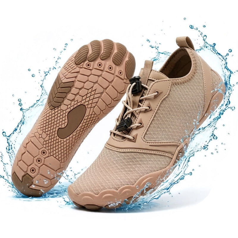 BERANMEY Casual Hike Barefoot Shoes for Women & Men Breathable Non-Slip Athletic Footwear Wide Toe Water Shoes for Hiking Non-Slip Shoes for Unisex Grounded Comfort wear