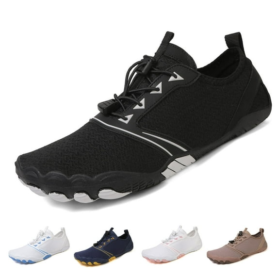 BERANMEY Casual Hike Barefoot Shoes for Women & Men Breathable Non-Slip Athletic Footwear Wide Toe Water Shoes for Hiking Non-Slip Shoes for Unisex Grounded Comfort wear