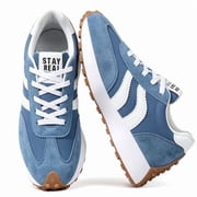 Casual Sneakers for Women Lightweight Non-Slip Fashion Sneakers with Memory Foam Insole Womens Platform Shoes for Everyday Wear