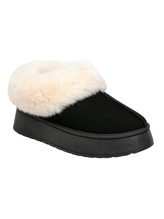 Casual Warm Snow Mini Boots for Women Stylish Cozy Plush Sports Boots Ankle Anti-Slip Comfy Scuff Warm Plush Boots with Faux Fur Lining Couple's Shoes for Women and Men