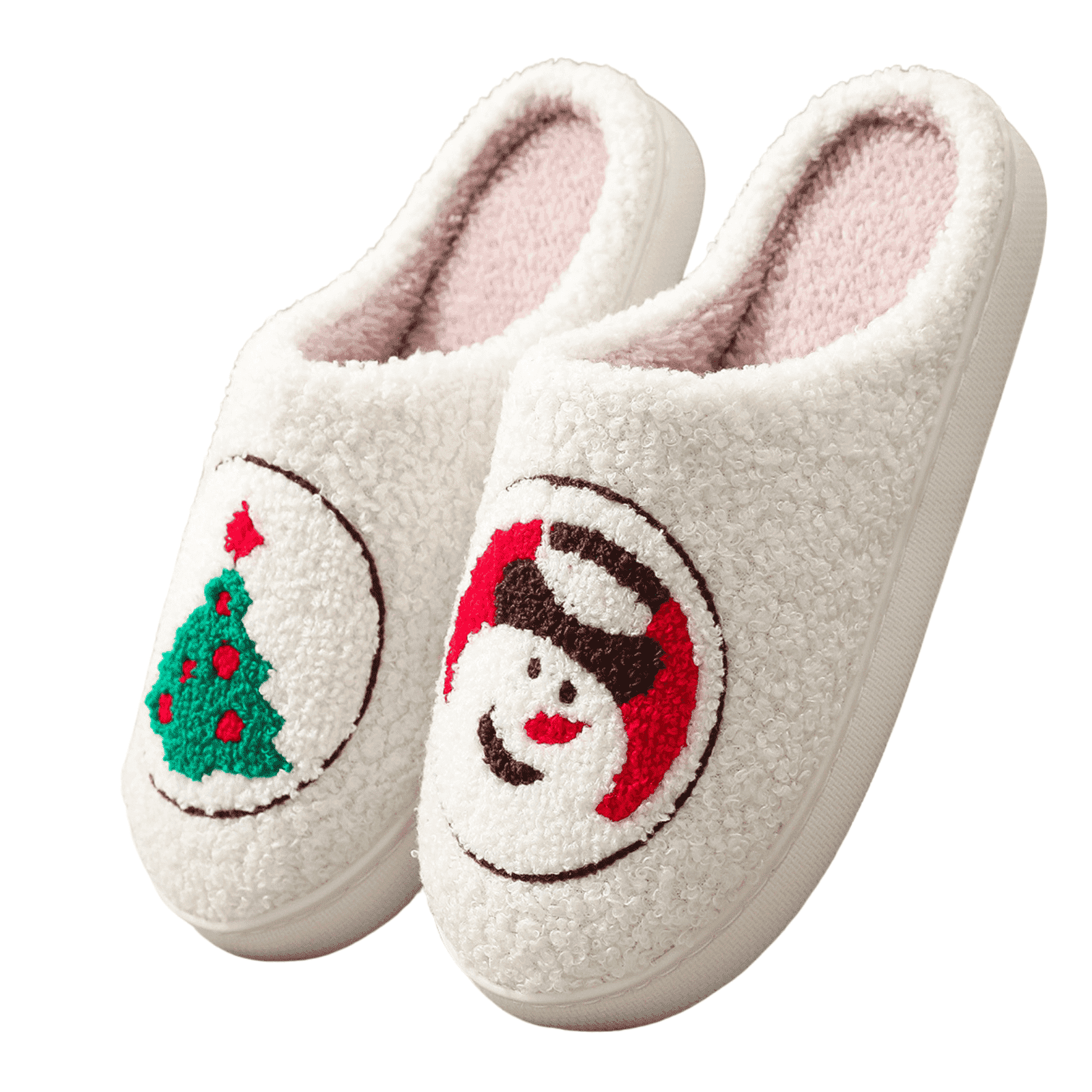 mens santa slippers