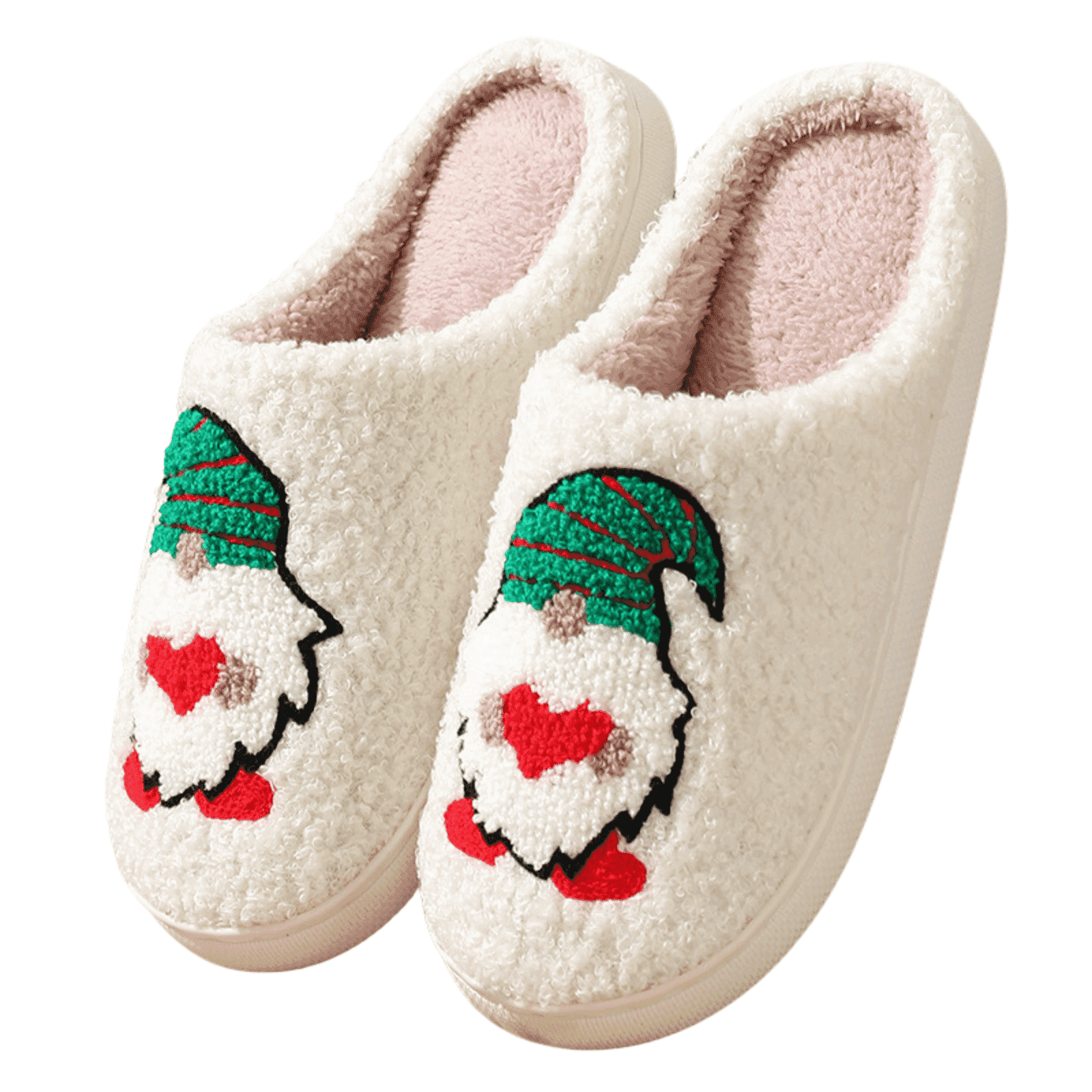 mens santa slippers