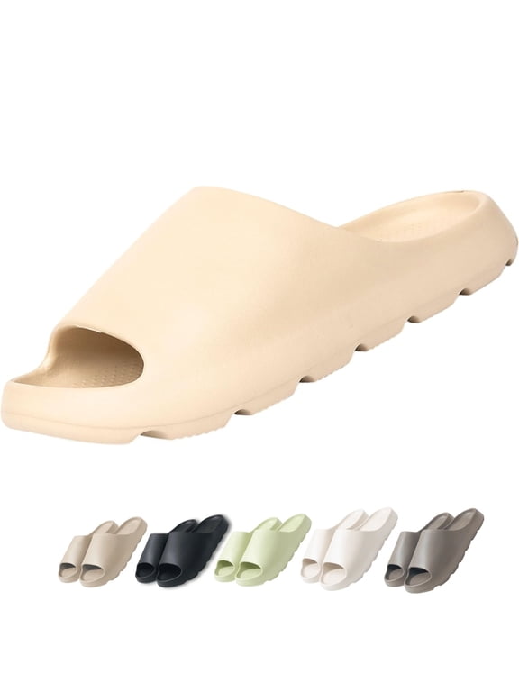 Cloud Slippers for Women and Men Soft Ultra Cushion Pillow Slide Sandals Summer Beach Shoes with Thick Sole