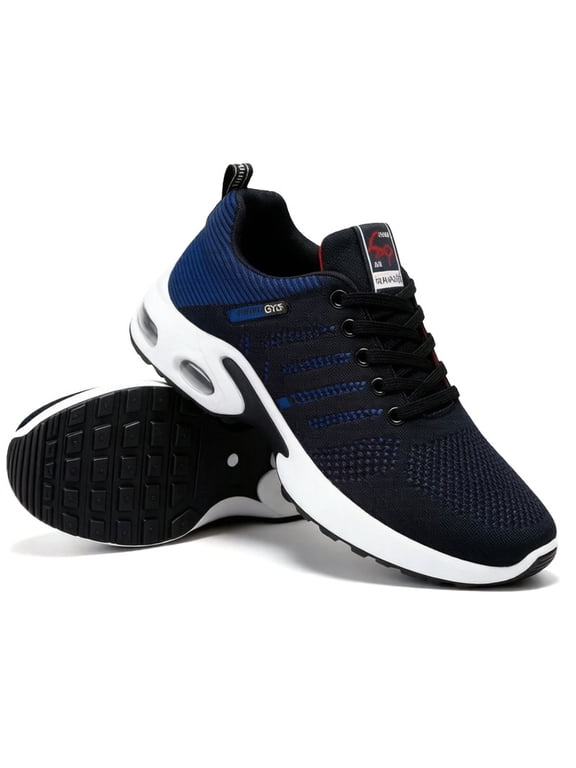 Comfort Men's Sneakers - Lightweight Athletic Running Shoes, Breathable Mesh with Arch Support & Cushioned Comfort, Non-Slip Design for Gym Training, Jogging, Casual Wear