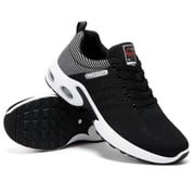 Comfort Men's Sneakers - Lightweight Athletic Running Shoes, Breathable Mesh with Arch Support &amp; Cushioned Comfort, Non-Slip Design for Gym Training, Jogging, Casual Wear