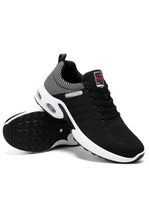 Comfort Men's Sneakers - Lightweight Athletic Running Shoes, Breathable Mesh with Arch Support & Cushioned Comfort, Non-Slip Design for Gym Training, Jogging, Casual Wear