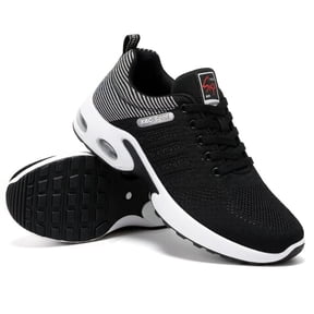 BERANMEY Comfort Men's Sneakers - Lightweight Athletic Running Shoes, Breathable Mesh with Arch Support & Cushioned Comfort, Non-Slip Design for Gym Training, Jogging, Casual Wear