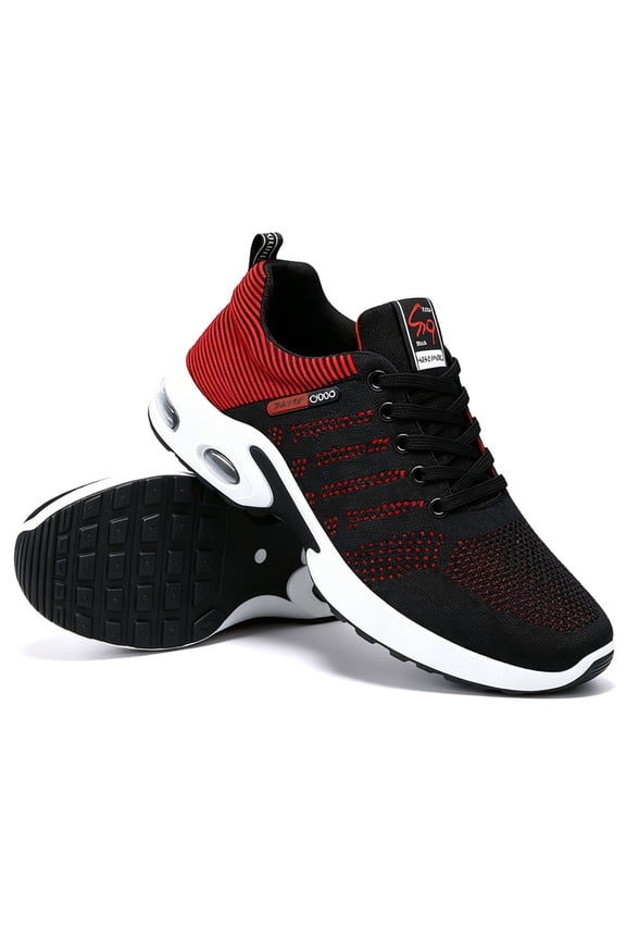 Comfort Men's Sneakers - Lightweight Athletic Running Shoes, Breathable Mesh with Arch Support & Cushioned Comfort, Non-Slip Design for Gym Training, Jogging, Casual Wear