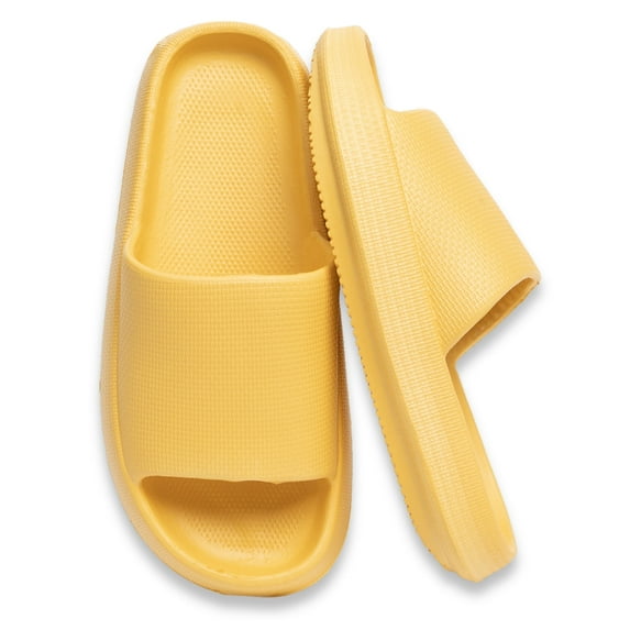 BERANMEY Comfort Non-Slip Lightweight Cloud Sandals Slippers for Women and Men Pillow House Slippers Shower Shoes Indoor Slides Bathroom Ultimate Thick Sole Indoor Easy to Clean