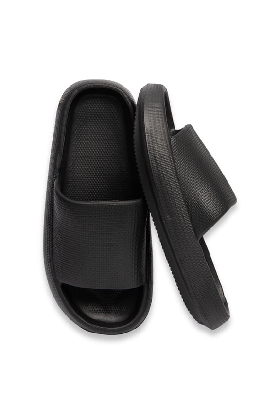 Comfort Non-Slip Lightweight Cloud Sandals Slippers for Women and Men Pillow House Slippers Shower Shoes Indoor Slides Bathroom Ultimate Thick Sole Indoor Easy to Clean