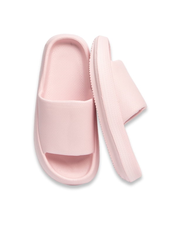 Comfort Non-Slip Lightweight Cloud Sandals Slippers for Women and Men Pillow House Slippers Shower Shoes Indoor Slides Bathroom Ultimate Thick Sole Indoor Easy to Clean
