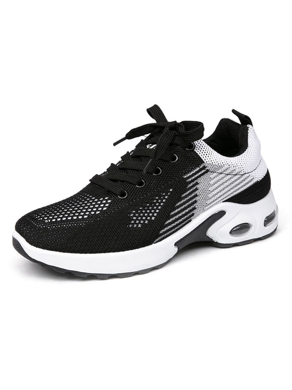 Comfort Sneaker for Women Casual Womens Walking Shoes Lightweight Breathable Mesh Air Cushion Sneakers