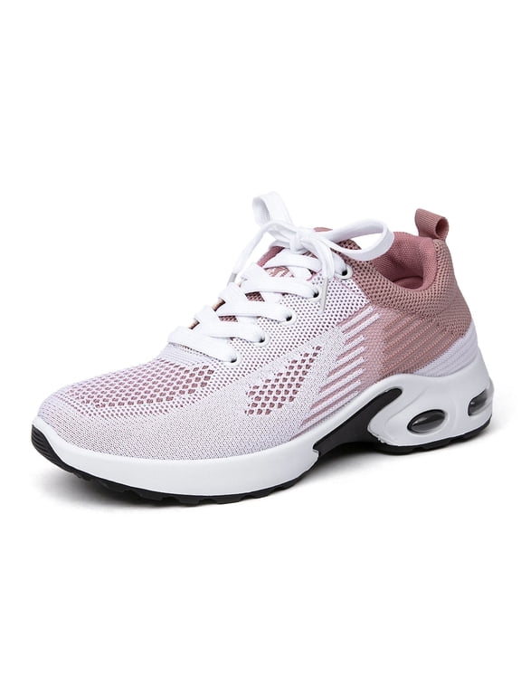 Comfort Sneaker for Women Casual Womens Walking Shoes Lightweight Breathable Mesh Air Cushion Sneakers