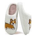 thumbnail image 1 of BERANMEY Cute Animal Slippers for Women Perfect Soft Plush Comfy Warm Slip-On Womens Slippers Indoor Fluffy House Slippers for Women and Men Non-slip Fuzzy Flat Slides, 1 of 9