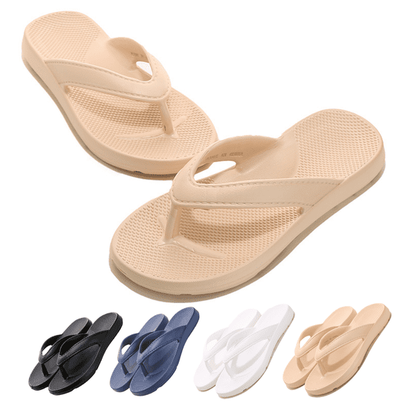 BERANMEY EVA Soft Comfort Flip-flops Slippers for Women and Men Slides Sandals for Women Cloud Flip-flops Slippers with Thick Sole Non-Slip Indoor and Bathroom Sandals for Ultimate Comfort