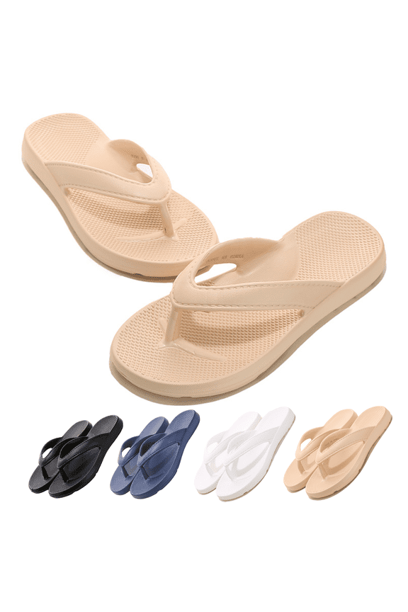 EVA Soft Comfort Flip-flops Slippers for Women and Men Slides Sandals for Women Cloud Flip-flops Slippers with Thick Sole Non-Slip Indoor and Bathroom Sandals for Ultimate Comfort