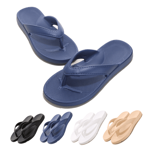 BERANMEY EVA Soft Comfort Flip-flops Slippers for Women and Men Slides Sandals for Women Cloud Flip-flops Slippers with Thick Sole Non-Slip Indoor and Bathroom Sandals for Ultimate Comfort