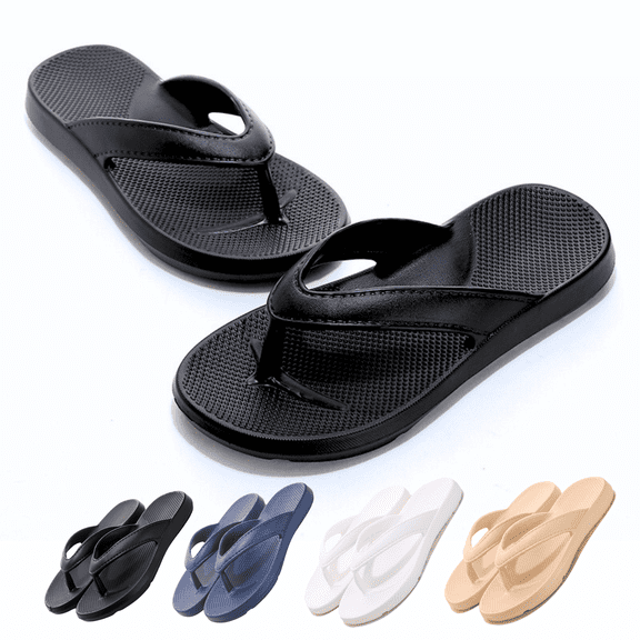 BERANMEY EVA Soft Comfort Flip-flops Slippers for Women and Men Slides Sandals for Women Cloud Flip-flops Slippers with Thick Sole Non-Slip Indoor and Bathroom Sandals for Ultimate Comfort